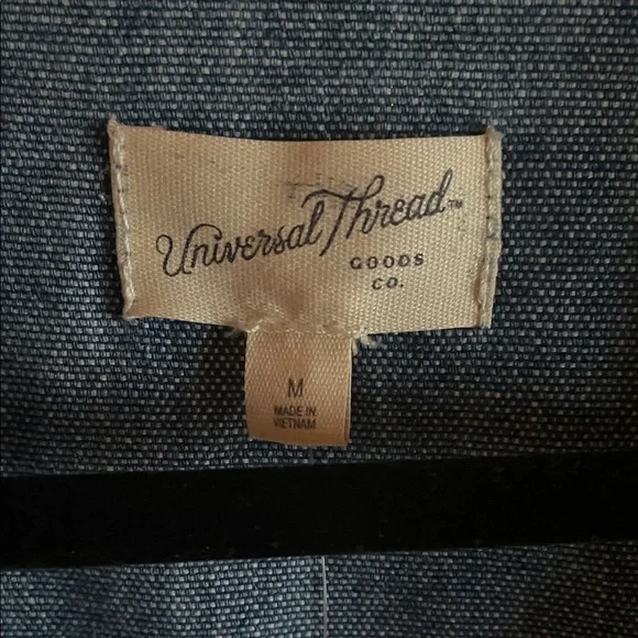 Universal Thread Blue Denim Vest - Picture 2 of 4